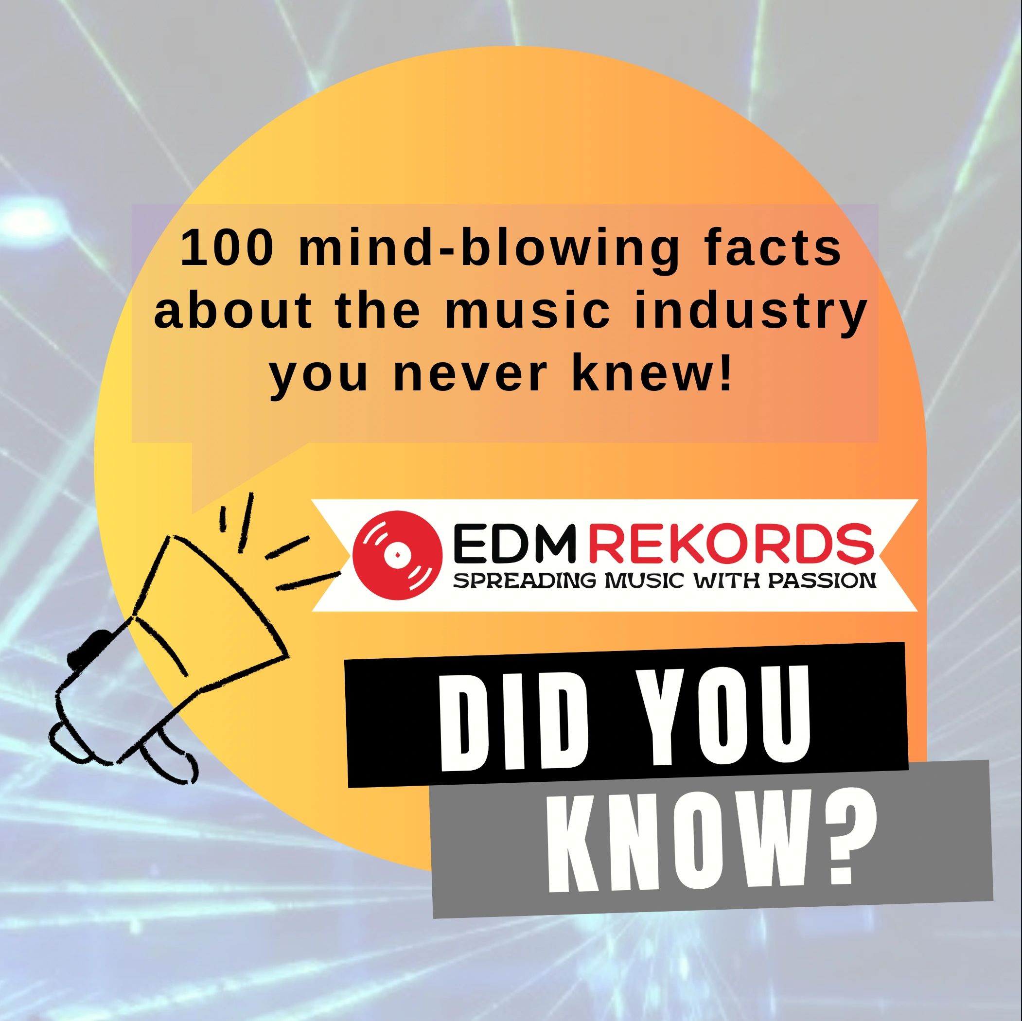 100 mind-blowing facts about the music industry you never knew!